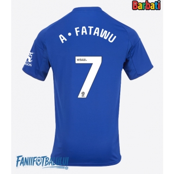 Leicester City Issahaku Fatawu #7 Tricou Fotbal Replică 2025-26 Barbati Acasa